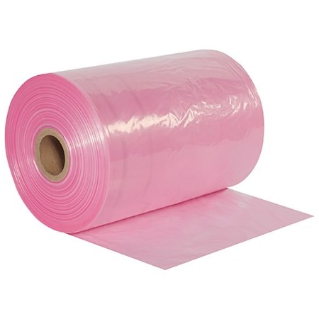Bsc Preferred 18'' x 2150' - 2 Mil Anti-Static Poly Tubing PTAS1802